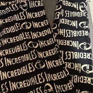 NWOT Disney LulaRoe OS Incredibles Black & White Leggings